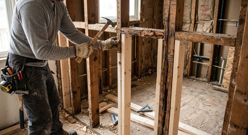 Framing Repair in Kansas City, KS