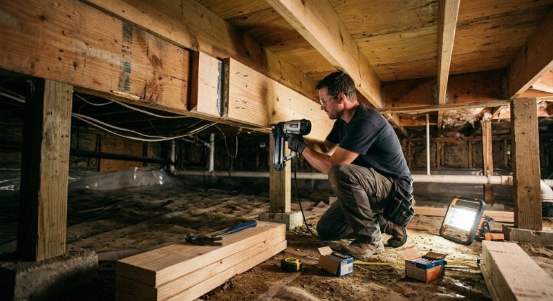 Floor Joist Replacement in Conroe, TX