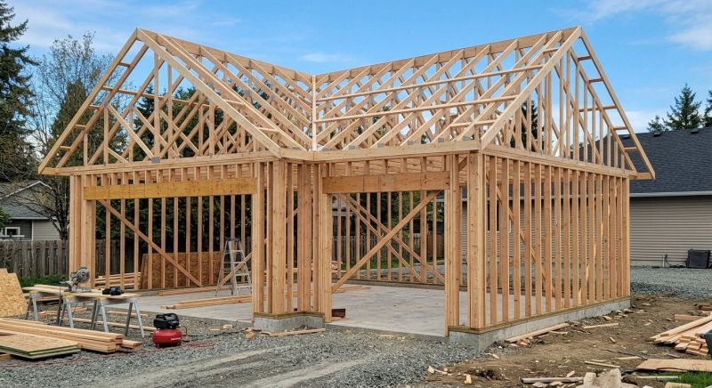 Gambrel Roof Framing in Wilmington, NC