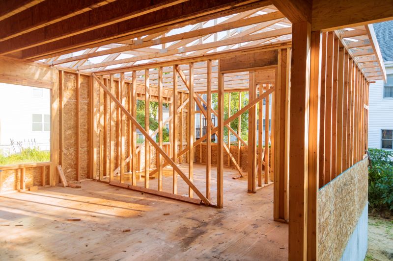 House Addition Framing in Kansas City, KS