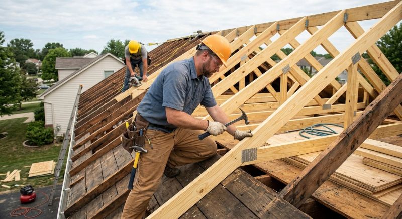Roof Framing Repair in Wilmington, NC