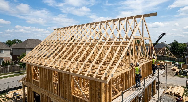 Trusses Installation in Conroe, TX